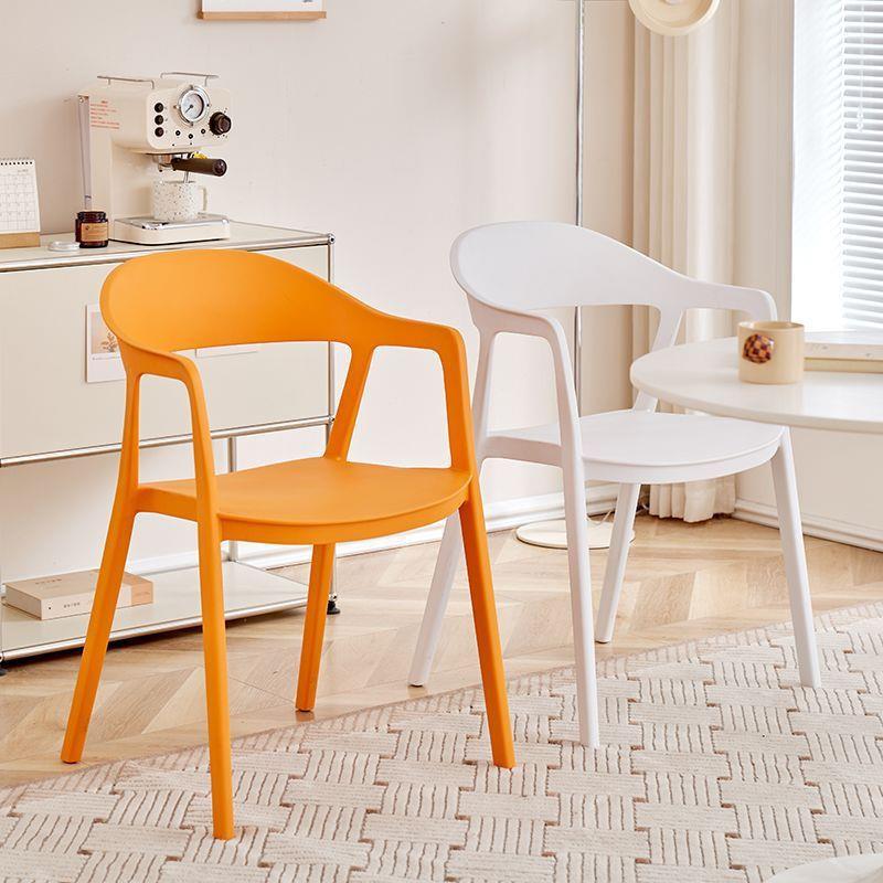 塑椅子家用1加厚餐厅餐桌椅酒店网椅红靠背休料闲洽椅可叠放凳谈