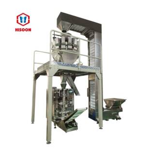 软糖/颗状/片状物料包装设备全自动定量称重组合秤立式包装系统