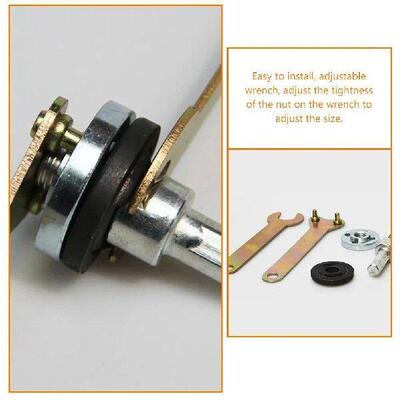 2 Angle Wrenches Hard Carbon Steel Pin Spanner Tools for