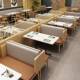 主题餐厅靠墙实木卡座沙发日料饭店中式 餐饮西餐厅火锅店桌椅组合