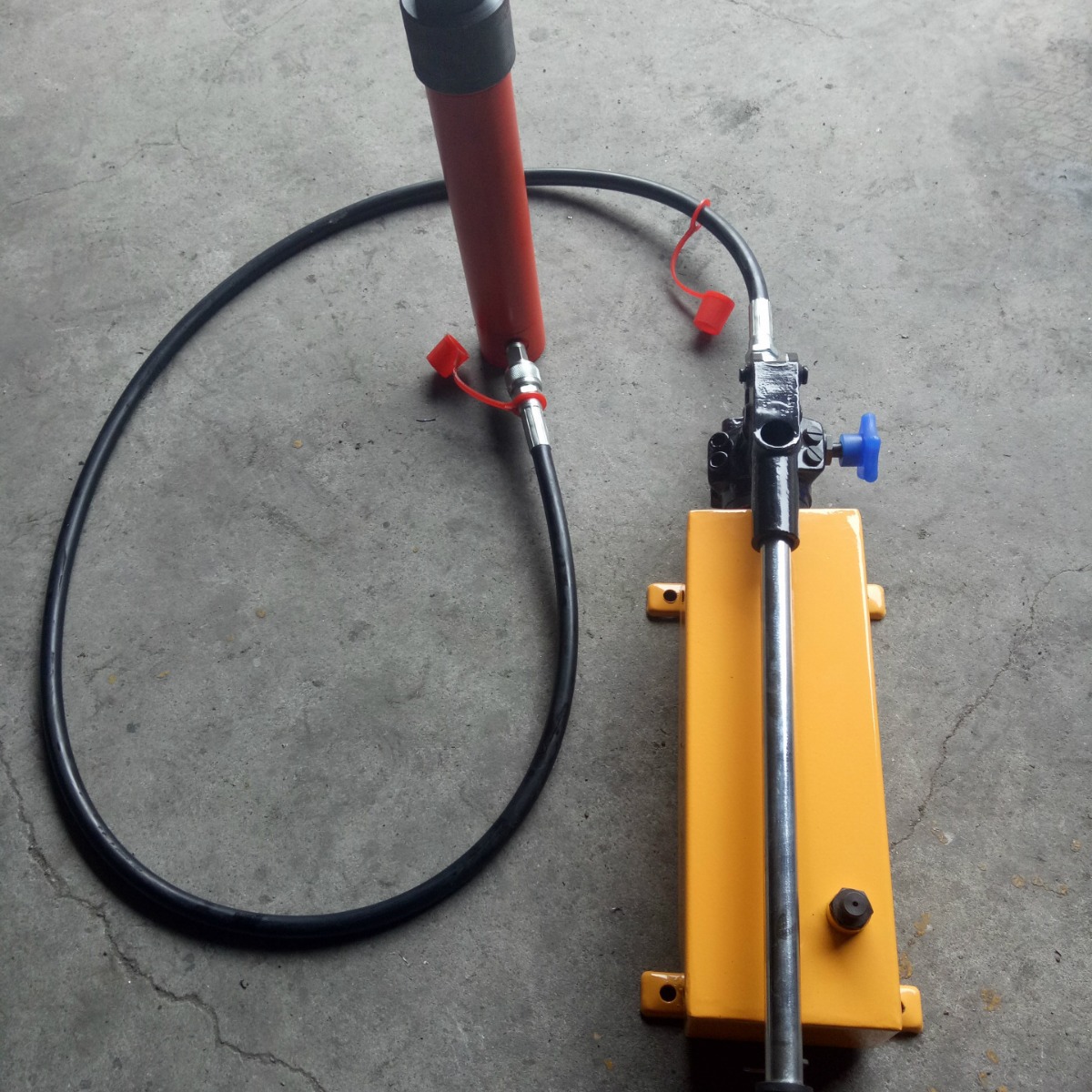 单向手动液压泵手摇试压泵-2分离式千斤顶配套小型液压手动泵