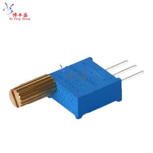 多圈可调电位器 1K2K5K10K20K50K100K200K500K 3296W长柄