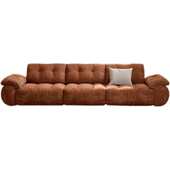 式 尼坐花糖艺尔布棉大云深可调节直客厅极沙发靠背简漫沙发雪意排