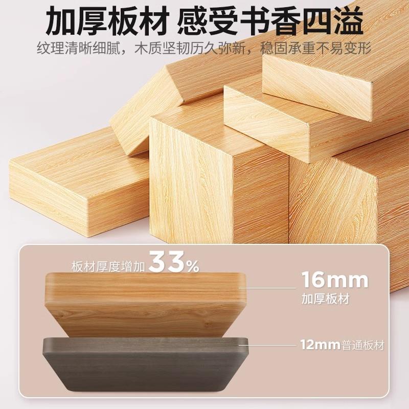 转角书柜书架落地简约靠墙拐角置物架窄缝柜子家用客厅简易多层柜