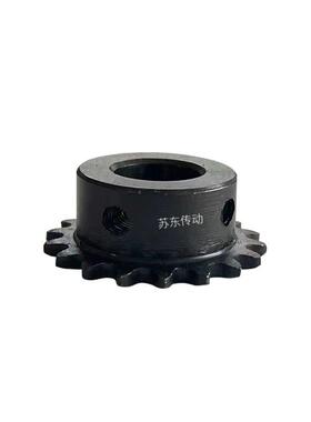 45钢2点炼轮25H传动炼轮04C单排工作台轮9齿-18齿完成孔黑色顶螺