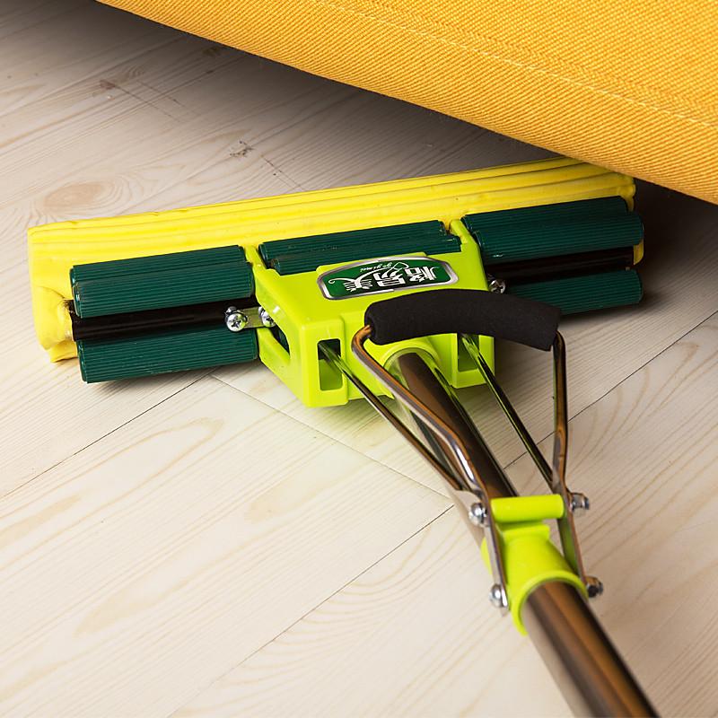 海绵拖把家用大号擦地吸水拖布免手洗挤水胶棉拖把头一新品