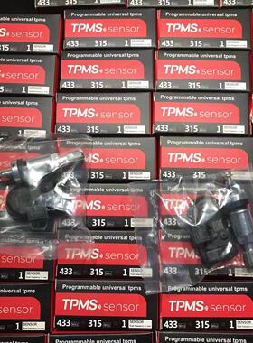 英文海外版道统通用508可程式设计胎压感测器TPMS 433+315MHz频率