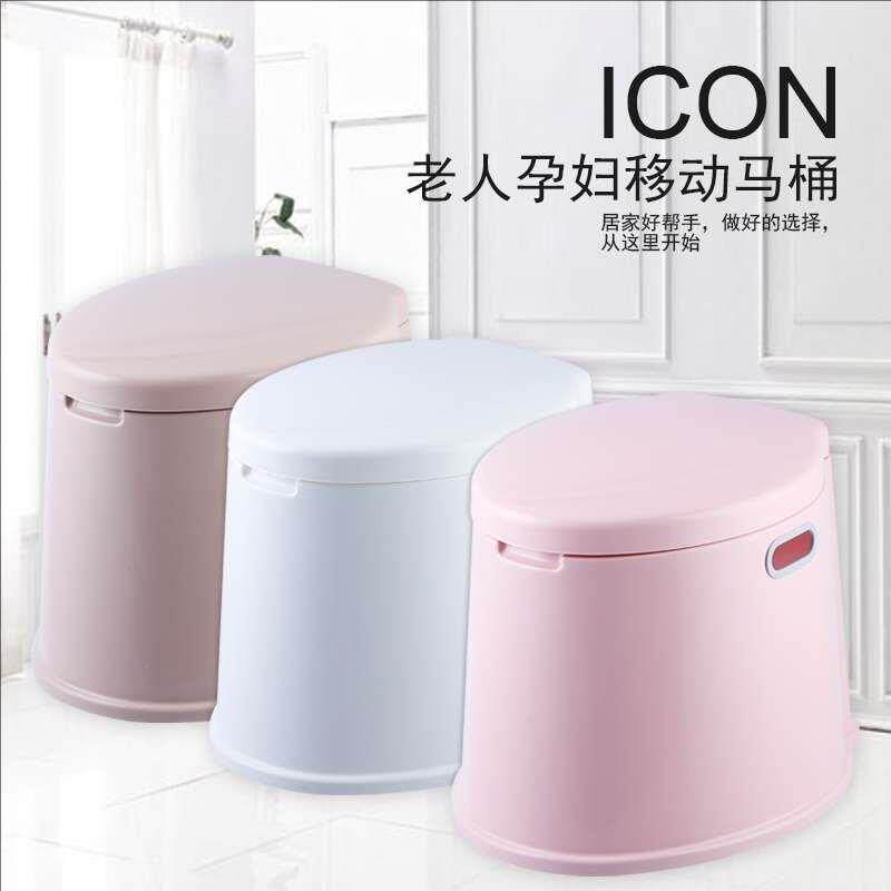 孕产妇老年人移动式室内防臭便盆坐便器家用卧室成人厕所蹲厕便椅