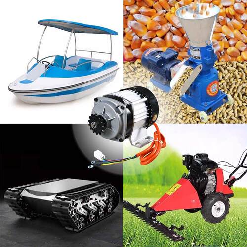 电动三轮车电机人力车改装中置直流无刷电机48V60V割草机电机