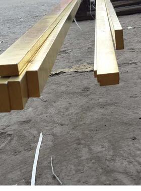 现货雕黄刻铜H59矩形纯黄铜条H62铜板铅黄铜排六角扁铜切割排