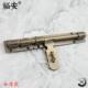 加厚铜插销门扣门栓黄铜中式 庭院花园大门插销门闩门锁 彷古明装