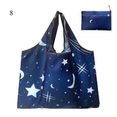 Large Foldable Shopping Bags Organizer Eco Friendly Handbag