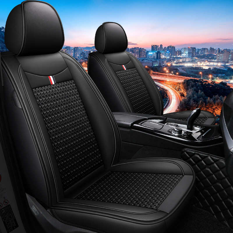 丝套夏季套通用凉爽坐垫全透气商务五座座套包2023汽车座椅冰车用