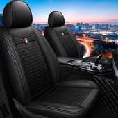 2023夏季 冰丝车用坐垫套商务凉爽透气汽车座椅套全包五座通用座套