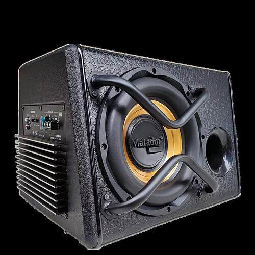 汽车低音炮10寸12V超重低音炮24v600w车载有源大功率低音炮改装炮