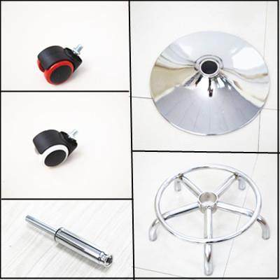 吧台椅汽杆酒吧椅子配件吧台凳脚架升降椅圆盘凳子脚轮脚钉成向轮