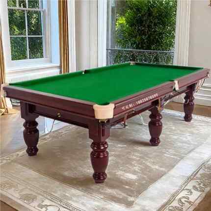 美式球台尺场地寸潮州揭桌阳云浮美式桌球台和英式球球星Q7台的桌