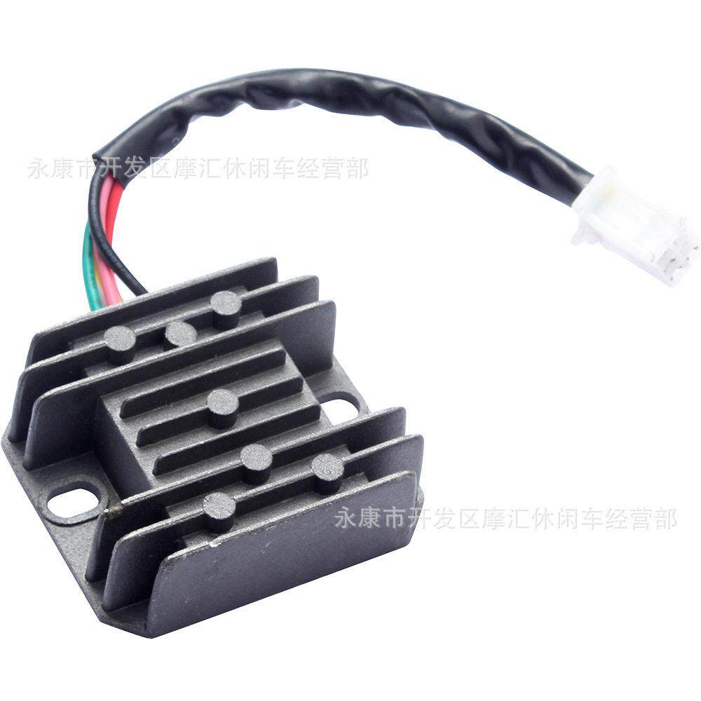 摩托ATV四轮沙滩越野车配件12V五针CG125-250CC GY6整流器调压器