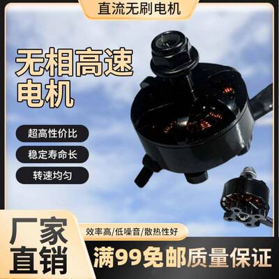 穿越机无刷马达2207 1960KV 2450航模6S穿越机FPV无人机5寸机马达