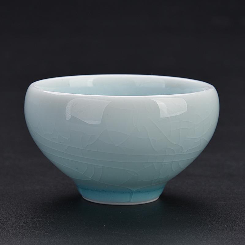 天目建盏窑变镶银纯手工茶杯个性陶瓷主人杯单杯单个小茶杯品茗杯