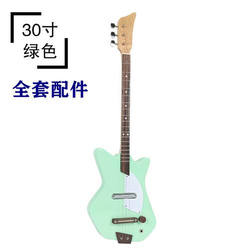 高档gl木oo三D弦儿童学生成人初学入门电吉他易学创意IY可拼装套