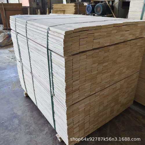 杨木层积材顺向板免熏蒸木方沙发条床板条可倒角