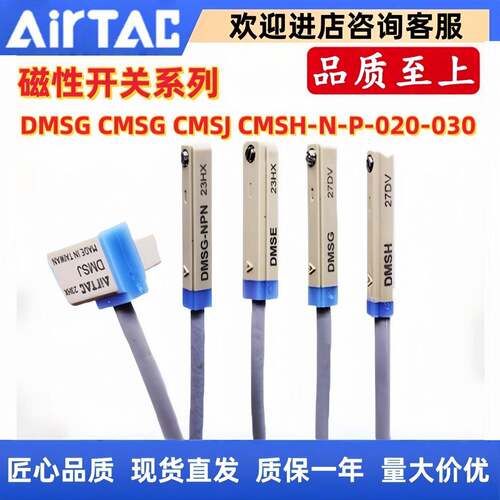 亚德客传感器 感应器磁性接近开关DMSG CMSG CMSJ CMSH CMSE-020