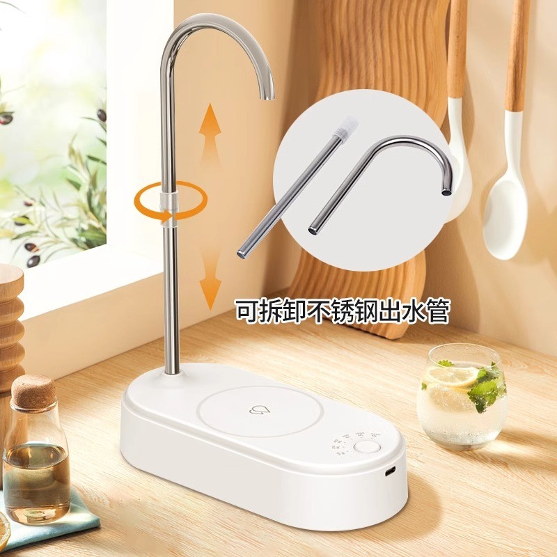桶装水抽水器电动吸水器出水上水器取水泵饮水机桌面车载自动定量
