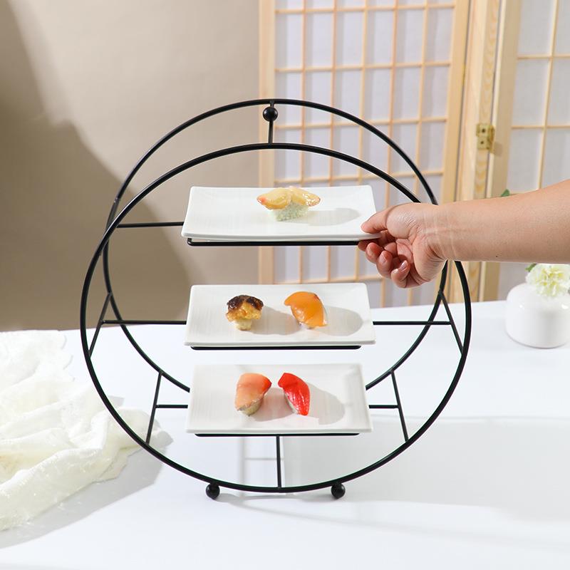 欧式甜品台摆件展示架婚庆蛋糕摆台下午茶点心架甜点茶歇自助冷餐