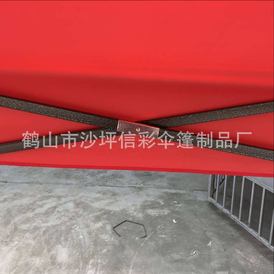 2*2 户外广告帐篷批发 加厚防晒遮阳摆地摊折叠黑金刚四角大伞