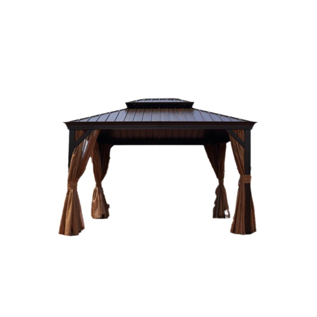 户外凉亭罗马棚别墅庭院花园露台防雨棚豪华活动大帐篷欧式遮阳棚
