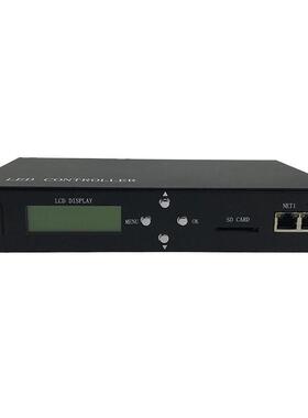 H801TC可联机脱机电源同步主控SD卡可编程幻彩控制器双网口输出