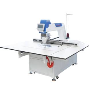 工厂用厚料缝纫机全自动360度旋转大范围皮革花样缝制电脑花样机