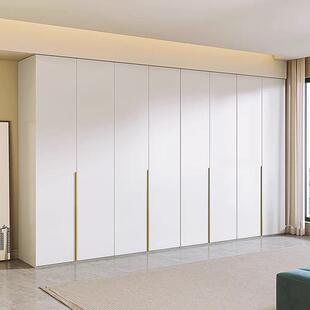 志光现代简约衣柜家用卧室新款 2024实木一门到顶柜子小户型主卧室