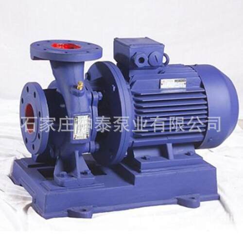 卧式增压管道泵卧式单级离心泵ISG150-400冷热水增压循环泵