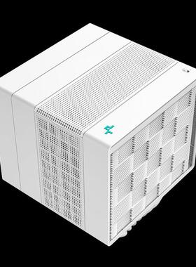 九州风神阿萨辛四代白色cpu散热器七铜管双塔pwm调速1700/AM5