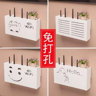 电视插座遮挡装饰盒遮丑神器变压器电线收纳盒藏线墙壁插头挡线盒