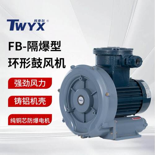 -防爆鼓风机BT4工业烧嘴助燃风机燃烧设备配套鼓风机1.1KW