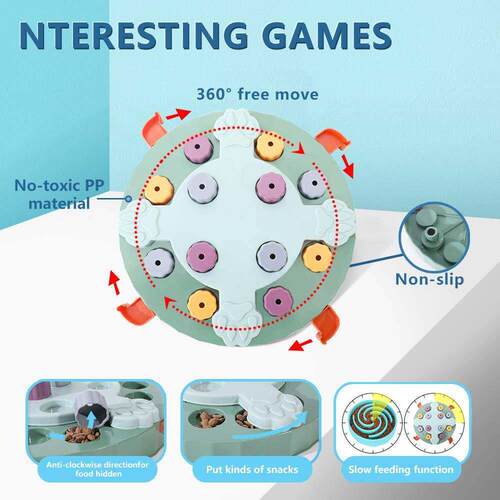 Pet Dog Puzzle Toys Slow Feeder Dog toys interactive interes