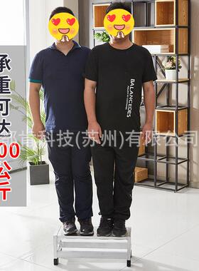 工动业踏步梯台阶铝合踏台移取平台楼梯脚踏金二步三步梯DK-TBT-0