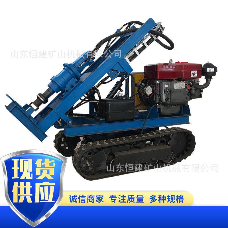 小型螺旋钉打桩机 履带YQ打井工程钻机