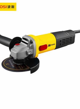 波斯125mm工业级重载1100W小蛮腰角磨机角向磨光机BS660211