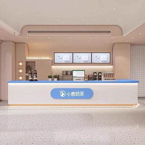 奶茶店吧台柜台129收银台店铺饮小型餐店蛋糕店公司前台接待啡厅