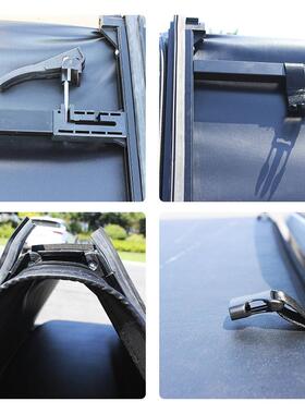 长城炮纳瓦拉851禽坦途国折产皮卡猛改装后备箱盖软三后车货大箱