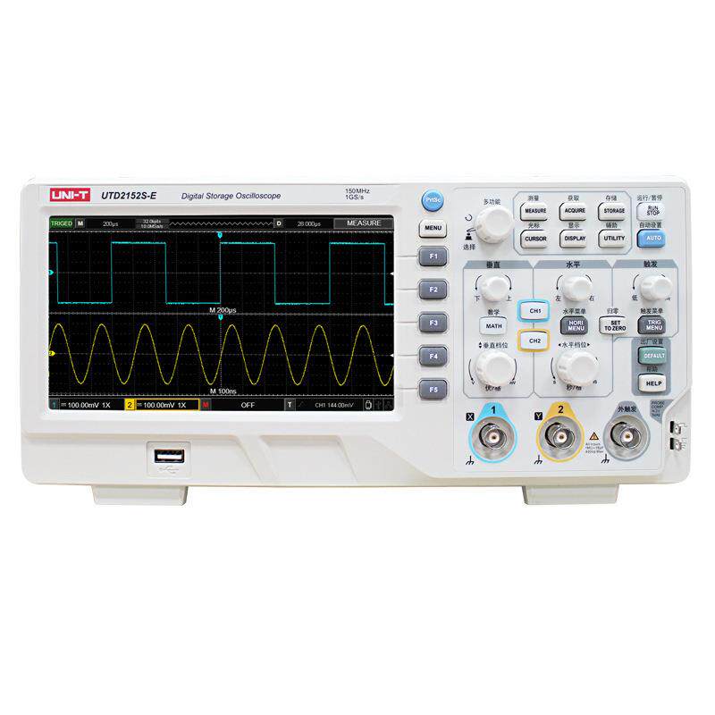 优利德双综示波器UTD2152S-E两路150M数字示波器UTD2102CEX 100M
