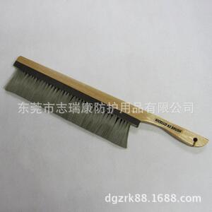 东莞防静电毛刷生产厂家 工业直柄除尘软毛刷 电子静电羊毛刷