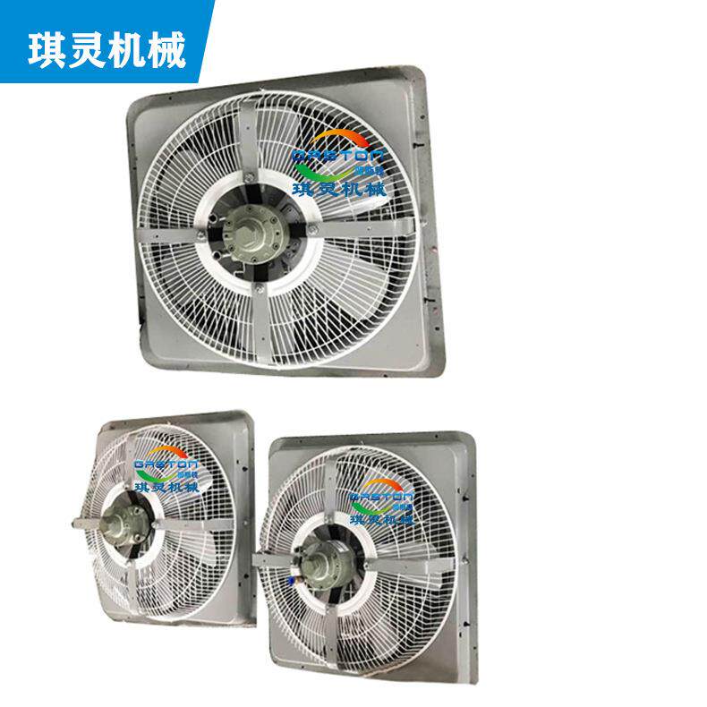 气动风扇 壁式方形壁式气动风机气动壁式风扇排吸两用现货