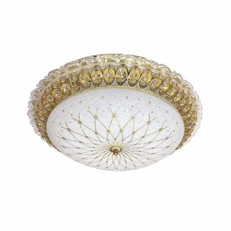 LED吸顶灯客厅水晶灯卧室过道灯大气轻奢复古中山灯具厂家直销