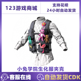 PUBG绝地求生皮肤小兔学院生化服夹克兔兔夹克上衣吃鸡CDK兑换码