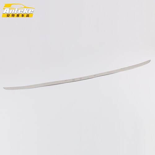 适用于19款MODEL3尾门饰条MODEL3车身后备箱亮条后杠护踏板装饰贴